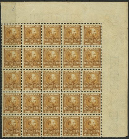 Danmark - AFA 51 i 25 blok - Postfrisk
