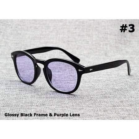 JackJad 2021 Mode Johnny Depp Lemtosh Stil Solglasögon Vintage Runda Tonade Havslinsor Märkesdesign Solglasögon Oculos De Sol