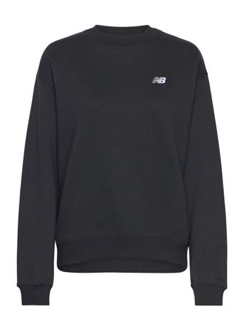 Sport Essentials Fleece Crew Sport Women Sport Clothing Sport Sweat-shirts & Hoodies Sport Sweat-shirts Black New Balance