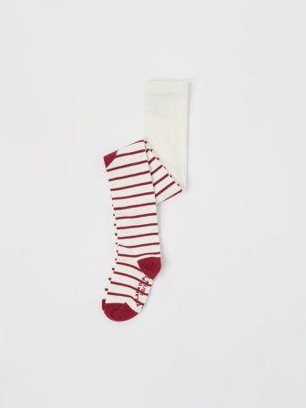 Polarn O. Pyret - Stripey tights - 62|68 - Childrenswear - white