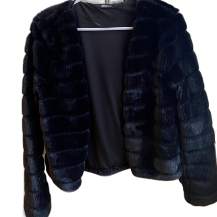 Fake päls jacka