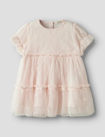 Lil'Atelier Nmfrosetta Ss Loose Dress Lil - Pink - 110