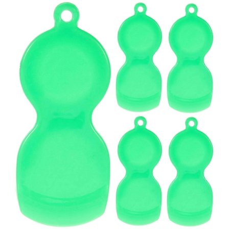 5 stk Små Skraper Lodd Skraper Bærbar Skrapeverktøy Plastskraper for Lotteri