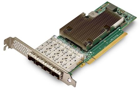 BROADCOM NetXtreme E-Series P425G - nettverksadapter - PCIe 4.0 x16 - 10/25 Gigabit SFP28 x 4