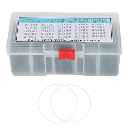 AR-6008G08 Vattentäta I-ring Klockpackningar Ersättningsklocktillbehör