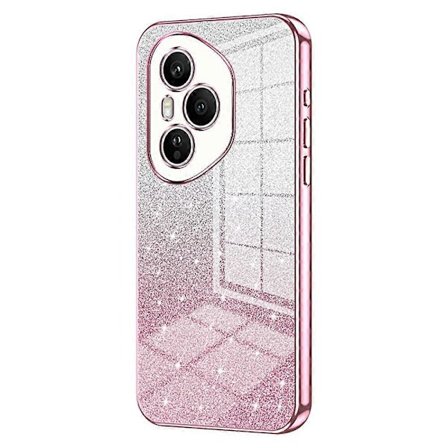 Honor 400 Pro 5G (Globaali versio) matkapuhelimen suojakotelo galvanointi liukuväri glitter TPU matkapuhelimen suojakotelo