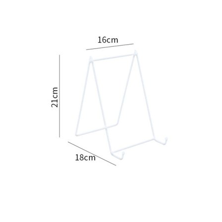 Jern Display Stand Wire Jern Staffeli HVID L