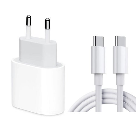 Samsung Hurtiglader - Adapter + Kabel 20W USB-C 2m