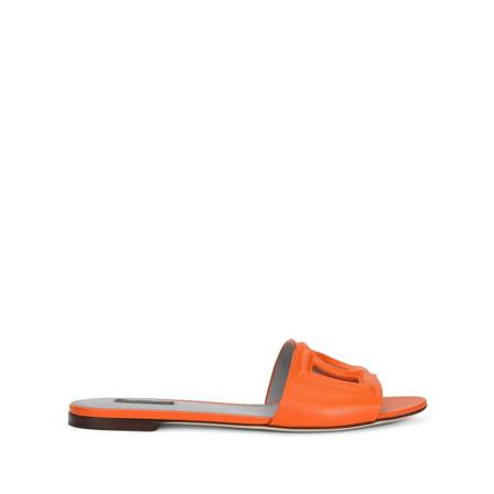 Dolce & Gabbana - Flip-flops - Orange - Dam - Storlek: 36 Eu, Dam, Storlek: 36 EU