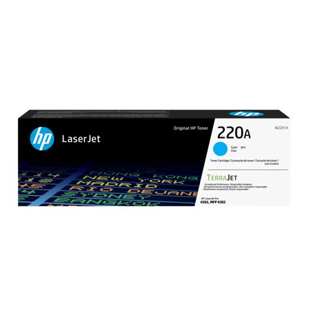 HP 220A - cyan - original - LaserJet - tonerpatron (W2201A)