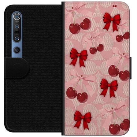 Yhteensopiva Lompakkokotelo Xiaomi Mi 10 Pro 5G Körsbär rosetter