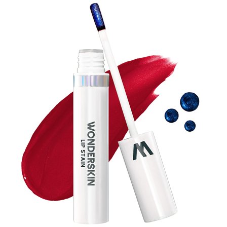 Wonderskin Wonder Blading Lip Stain Masque Divine (Burgundy Red), Makeup, Læber, Læbestift