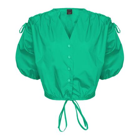 Pinko Corbetta 1 popeline shirt Grøn, Dame Skjorter