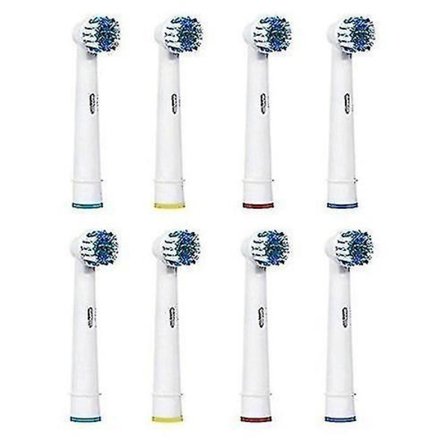 Oral B -vaihtoharjaspäät / 8 sähköhammasharjan päät / Braun Oral B -hammasharjan päille