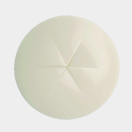 Gummipakning til ring til styrekabelgennemføring, Ø75 mm, hvid