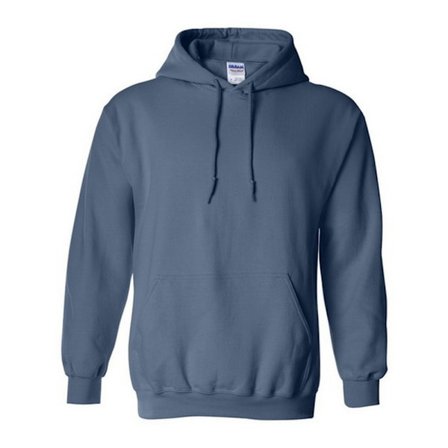 Gildan Heavy Blend Unisex Hoodie för Vuxna / Hoodie L Indigo Blå