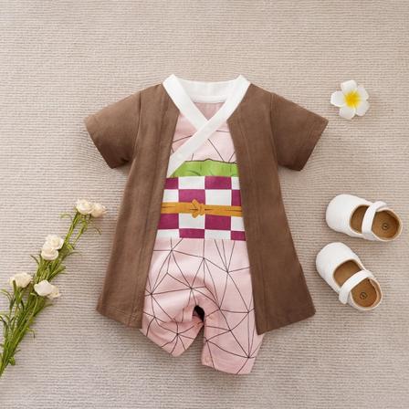 Mub- Mukautetut lasten cosplay-vaatteet 0-1-vuotiaille vauvoille, japanilainen anime-cosplay-vauvanvaatteet, persoonallisuus romper-asu 024 66 size