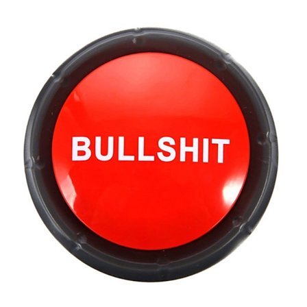 Elektroninen kaiutinnappi Bullshit Sound Talking Button