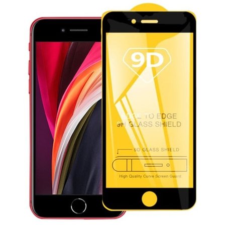iPhone 7/8 skjermbeskytter herdet glass 9D