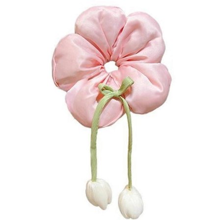 Piger Blomsterformet Hårelastik Hårbånd Elastisk Hårstrik Til Børn Stofsløjfer Hestehaleholder Børnetilbehør