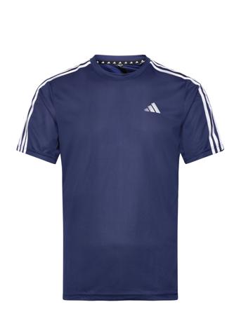Tr-Es Base 3S T Sport Men Sports Clothes Sport Tops Sport T-shirts Navy Adidas Performance