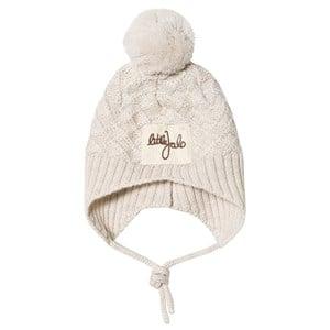 Little Jalo Cream Knitted Beanie 44/46 cm - Headwear - 44/46 cm - Cream