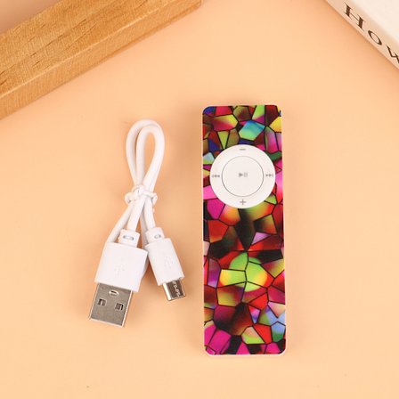 MP3-spiller innebygd høyttaler Bærbar musikkspiller Plug And Play