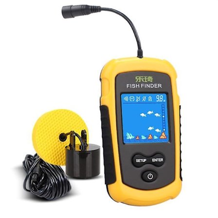 Fish Finder Portable Fishing Fishfinder Fish Depth Finder Fishing Gear