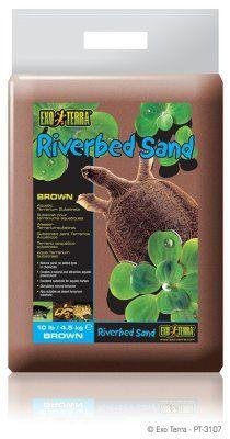 ExoTerra River Bed Elvebunnssand til Reptil - 4,5kg