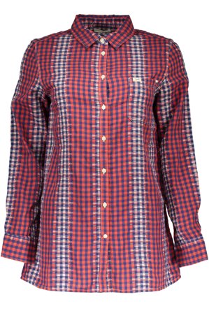 Lee Camicia Maniche Lunghe Uomo Rosso