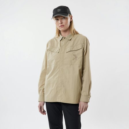 66 North women's Kría Tops - Brown Birch Bolete - M