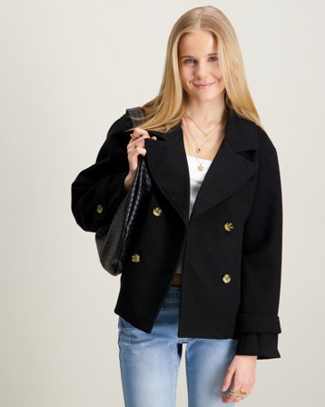 RYVLS Stockholm Peacoat Svart Jackor Tjej - Kids Brand Store
