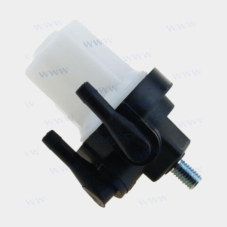 Recmar bränslefilter för båtmotorer i hållbar plast och metall, vit och svart färg för effektiv filtrering