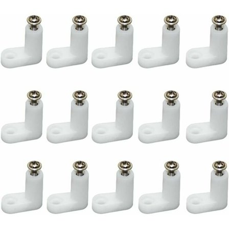 50 st L-formade PCB-monteringsfötter L-typ PCB-monteringsfötter för moderkort Spel fötter Konsol Moderkort Fasta fötter för Arcade Game Board Arcad