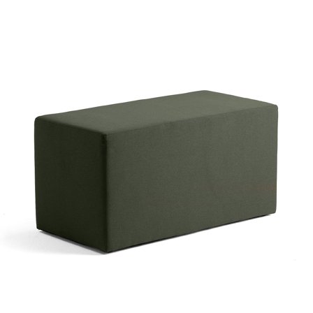 Seating block CASUAL, fabric ETNA, 1000x500 mm, dark green
