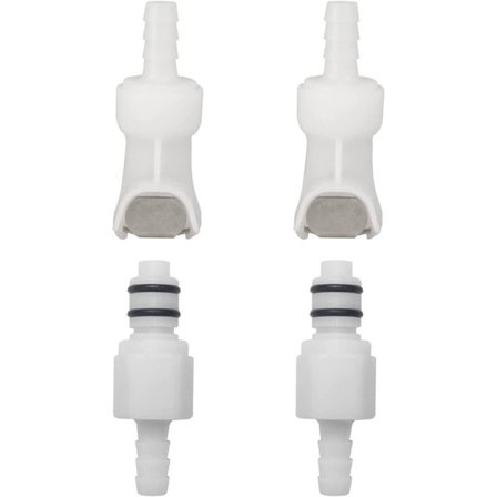 2-pak Slange med hurtig afbrydelse af modhageindsatskobling