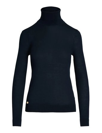 Lauren Ralph Lauren | Silk-Blend Turtleneck Sweater | XL