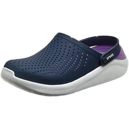 Unisex- Adult LiteRide Clog, Nero navy/orchid 43/44 eu