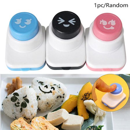 Tecknade molds DIY Leende ansiktsform Seaweed ter Bent