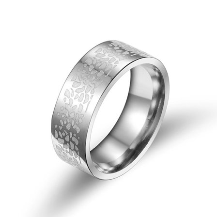 Rostfritt stål ring Polerad