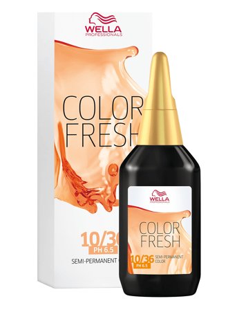 Wella Professionals Wella Professionals Color Fresh 10/36 Lightest Gold Violet Blonde 75 Ml - Nude - 75 ML
