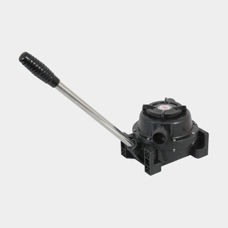 Bomba de achique manual AAA, 75 litros / minuto, 3/4" (19 mm) / 1" (25 mm) manguera