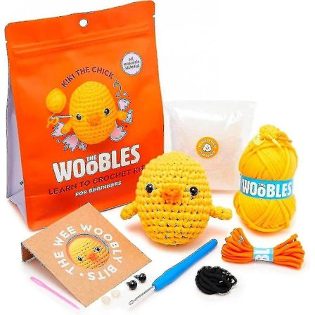 Hæklet Sæt til Begyndere DIY Hæklet Fyldt Dyr Sæt Begynder Hæklesæt (FMY)