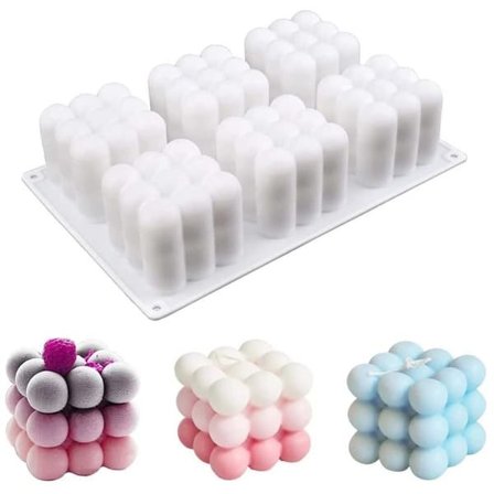 6-pack Ljusform DIY Ljus 6 st Kuber—pa