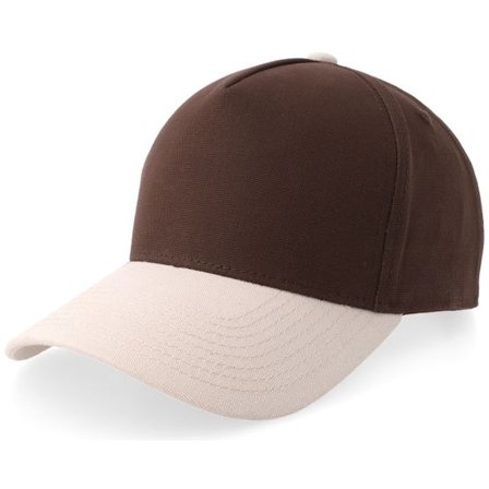Equip - Brun adjustable Keps - Brown/Beige Canvas A-frame Adjustable @ Hatstore