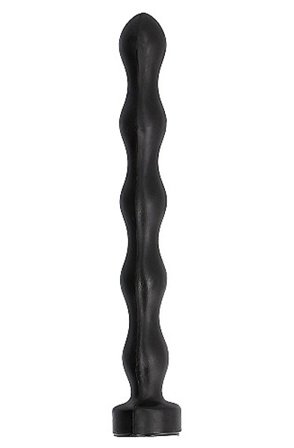 All Black Anal Plug Ball 32 cm - Woome.pl