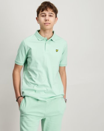 Lyle & Scott Plain Polo Shirt Groen Polo-/rugbyshirts Jongens - Kids Brand Store