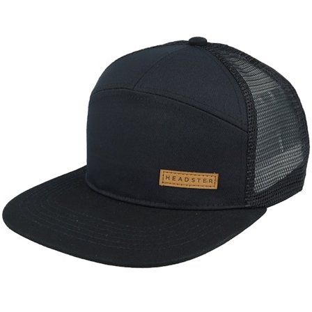 Headster - Černá trucker Kšiltovka - Kids City Black Trucker @ Hatstore