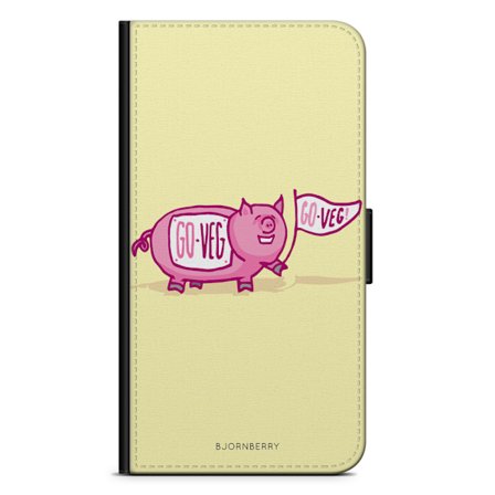 Bjornberry Plånboksfodral iPhone 12 Mini - Rosa Gris