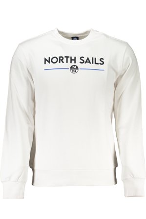 North Sails Felpa Senza Zip Uomo Bianco